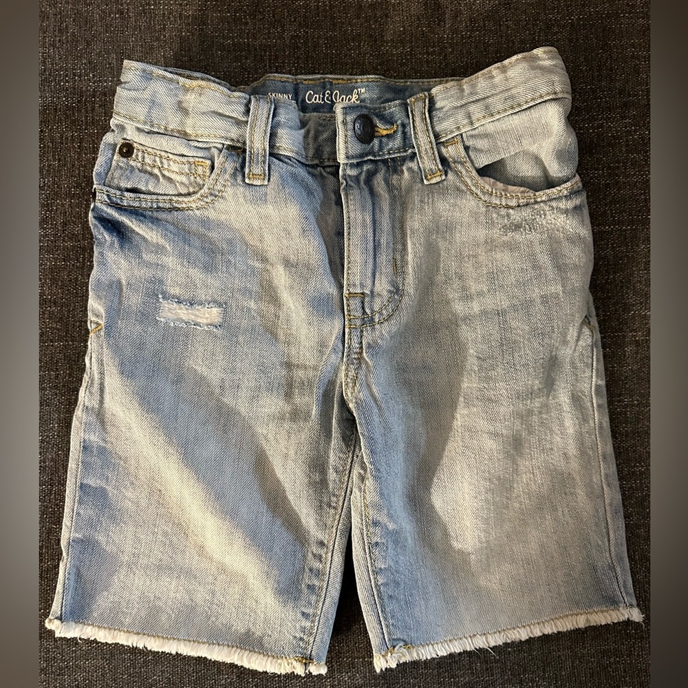 Cat & Jack light blue denim shorts